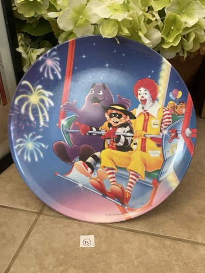 画像1: McDonald’s Plastic Plate fireworks (B) 1993/ マクドナルドのプラスチック製、花火　プレート