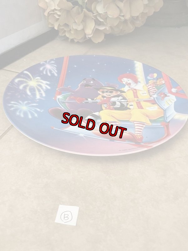 画像9: McDonald’s Plastic Plate fireworks (B) 1993/ マクドナルドのプラスチック製、花火　プレート (9)