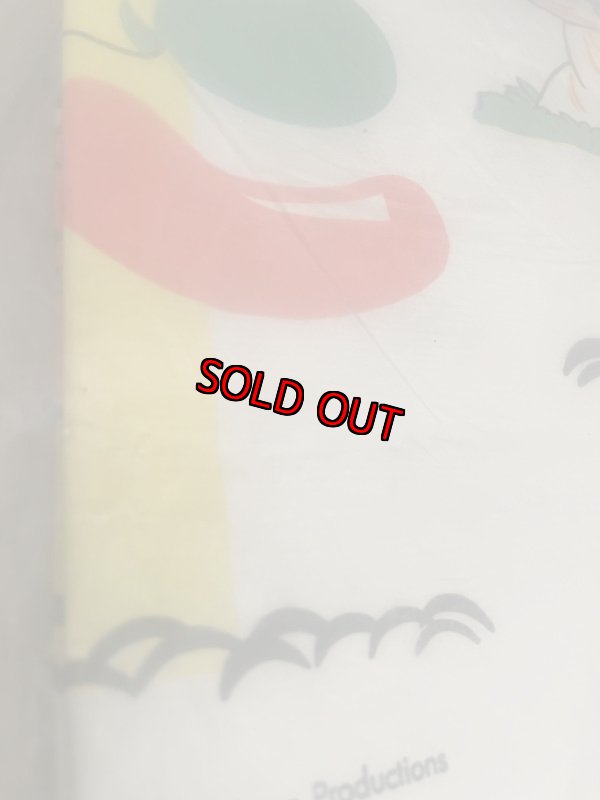 画像9: Hanna Barbera flintstones table caver /  フリントストーン　袋入り　テーブルクロス　未使用 (9)