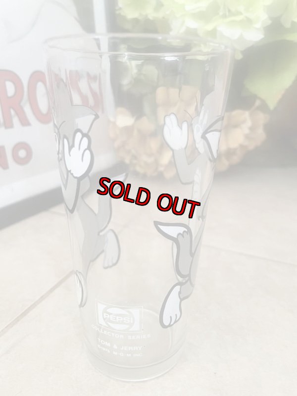 画像4: PEPSI COLLECTOR SERIES Tom glass 1975 / ペプシ　トム&ジェリー　トム　グラス (4)