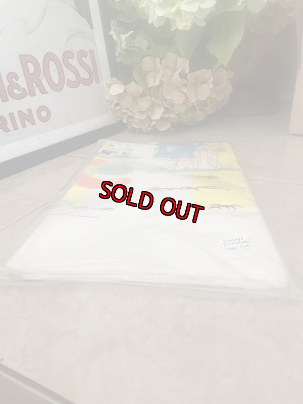 画像10: Hanna Barbera flintstones table caver /  フリントストーン　袋入り　テーブルクロス　未使用 (10)