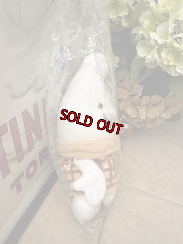 画像6: Dairy Queen Plush Bean Plush doll with bag 1999 / ディリークィーン 袋入り　プラッシュドール　ソフトクリーム　未開封　 (6)