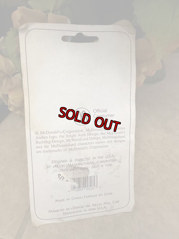 画像10: McDonald’s magnet 1999年 set of 4 / マクドナルド、ブリスター入り　マグネット　4点セット (10)