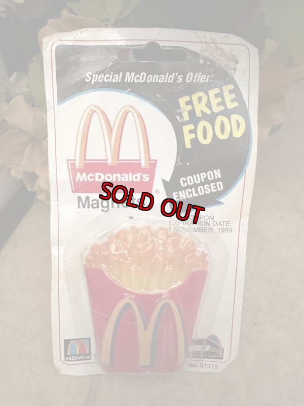 画像9: McDonald’s magnet 1999年 set of 4 / マクドナルド、ブリスター入り　マグネット　4点セット (9)