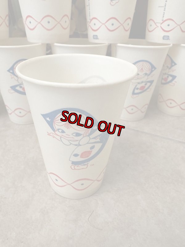 画像5: Dairy Queen Dutch Girl Wax Cup Set Of 10 (B) / ディリークィーン　ダッチガール　ワックスペーパー　カップ　10個セット (5)