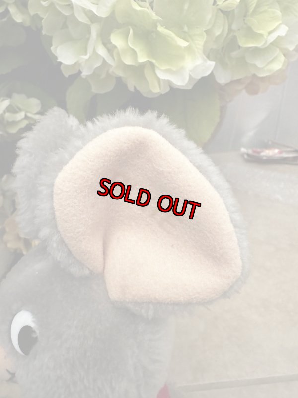 画像6: Hanna Barbers Dixie Plush doll with red vest 1985 / ハンナバーベラ　ディクシー ぬいぐるみ　赤いベスト　ドール　 (6)