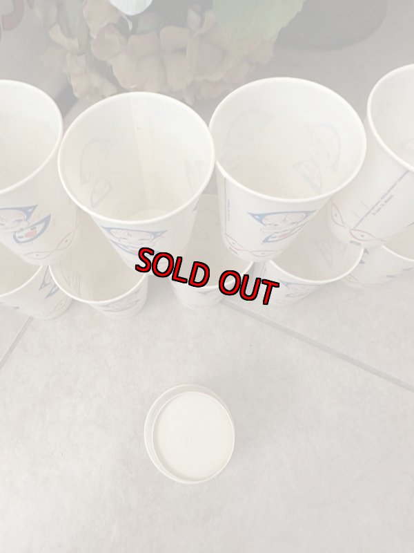 画像8: Dairy Queen Dutch Girl Wax Cup Set Of 10 (B) / ディリークィーン　ダッチガール　ワックスペーパー　カップ　10個セット (8)