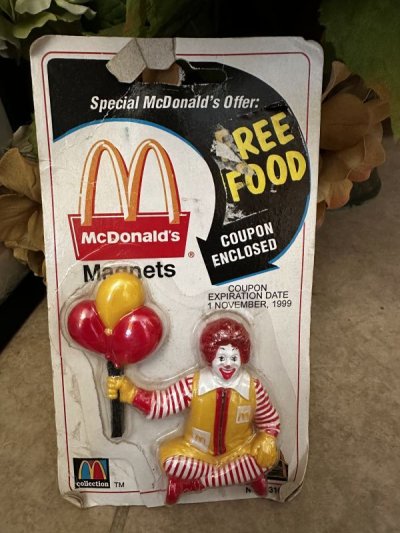 画像2: McDonald’s magnet 1999年 set of 4 / マクドナルド、ブリスター入り　マグネット　4点セット