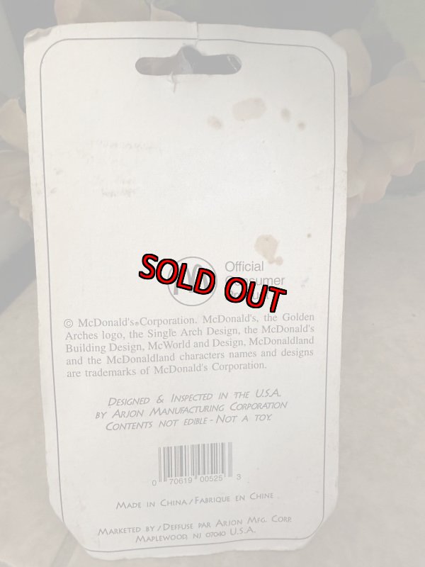 画像6: McDonald’s magnet 1999年 set of 4 / マクドナルド、ブリスター入り　マグネット　4点セット (6)