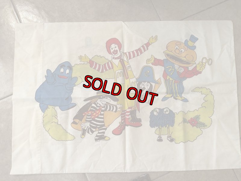 画像1: Mcdonalds Pillow Case / マクドナルド　ピローケース　 (1)