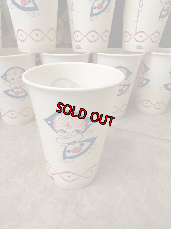 画像7: Dairy Queen Dutch Girl Wax Cup Set Of 10 (B) / ディリークィーン　ダッチガール　ワックスペーパー　カップ　10個セット (7)
