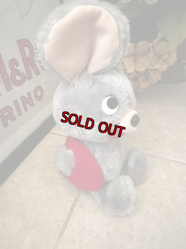 画像13: Hanna Barbers Dixie Plush doll with red vest 1985 / ハンナバーベラ　ディクシー ぬいぐるみ　赤いベスト　ドール　 (13)