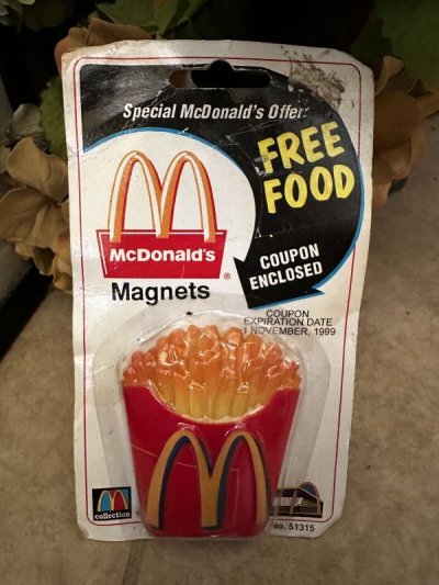 画像3: McDonald’s magnet 1999年 set of 4 / マクドナルド、ブリスター入り　マグネット　4点セット