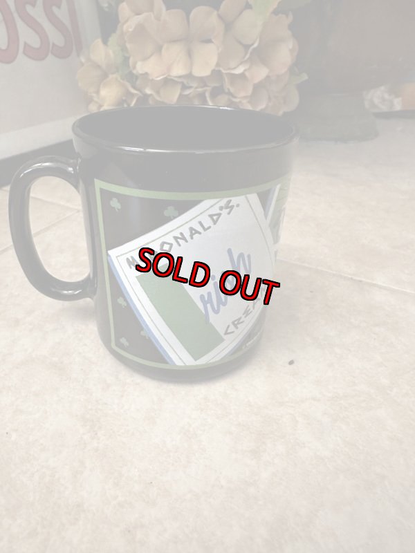 画像1: McDonald’s Irish Ceramic Mug France  / マクドナルドの陶器製　『アイリッシュ』マグカップ　フランス製 (1)