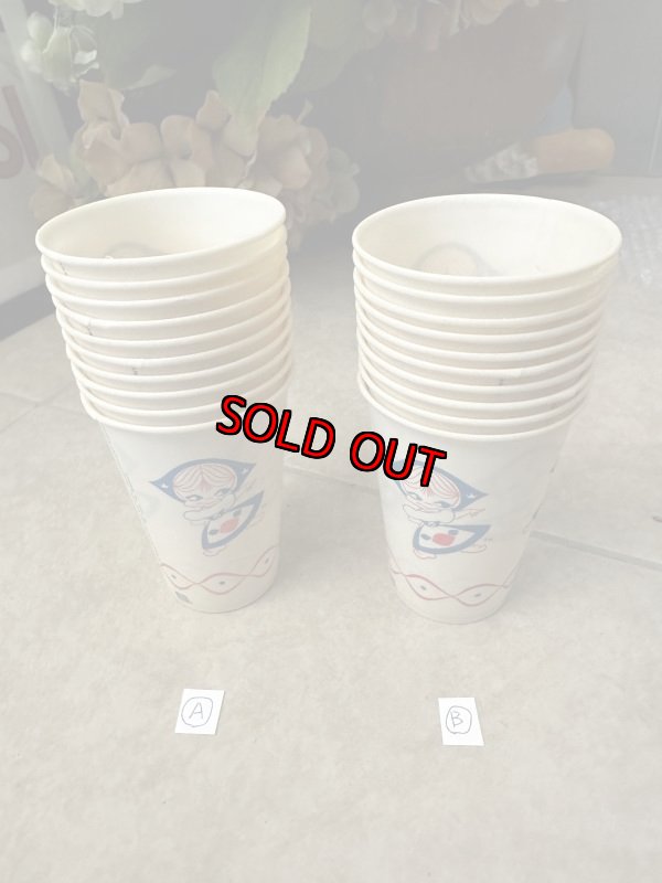 画像10: Dairy Queen Dutch Girl Wax Cup Set Of 10 (B) / ディリークィーン　ダッチガール　ワックスペーパー　カップ　10個セット (10)