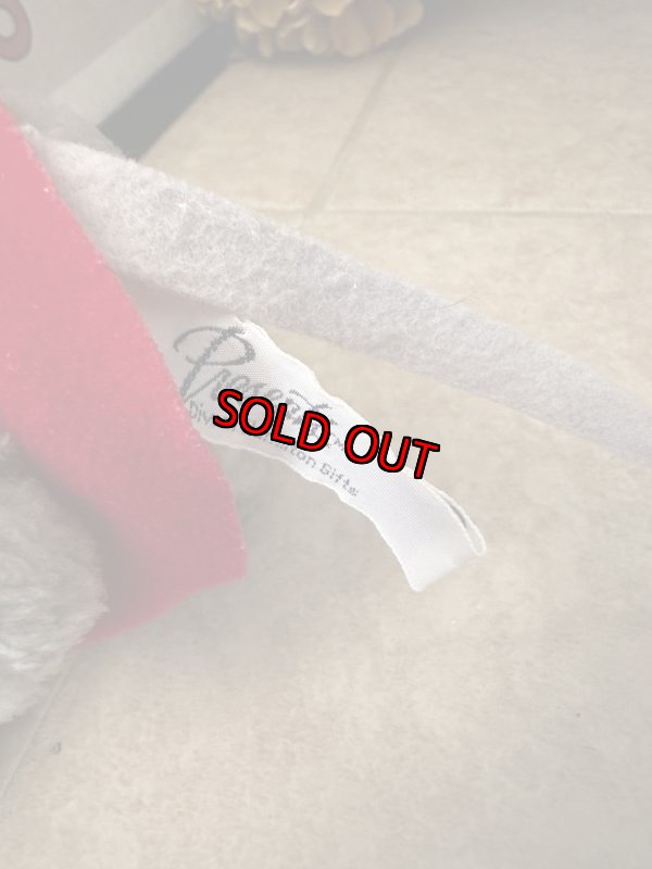 画像14: Hanna Barbers Dixie Plush doll with red vest 1985 / ハンナバーベラ　ディクシー ぬいぐるみ　赤いベスト　ドール　 (14)