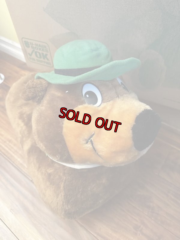 画像2: Hanna Barbera Yogi Bear plush doll ride on  / ハンナ・バーベラ　ヨギベア ぬいぐるみ　ライド　オン (2)