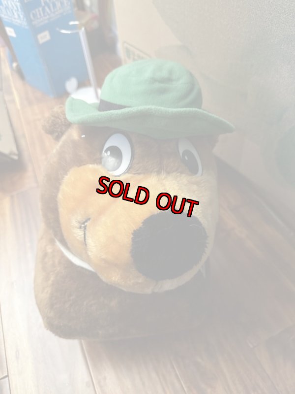 画像3: Hanna Barbera Yogi Bear plush doll ride on  / ハンナ・バーベラ　ヨギベア ぬいぐるみ　ライド　オン (3)