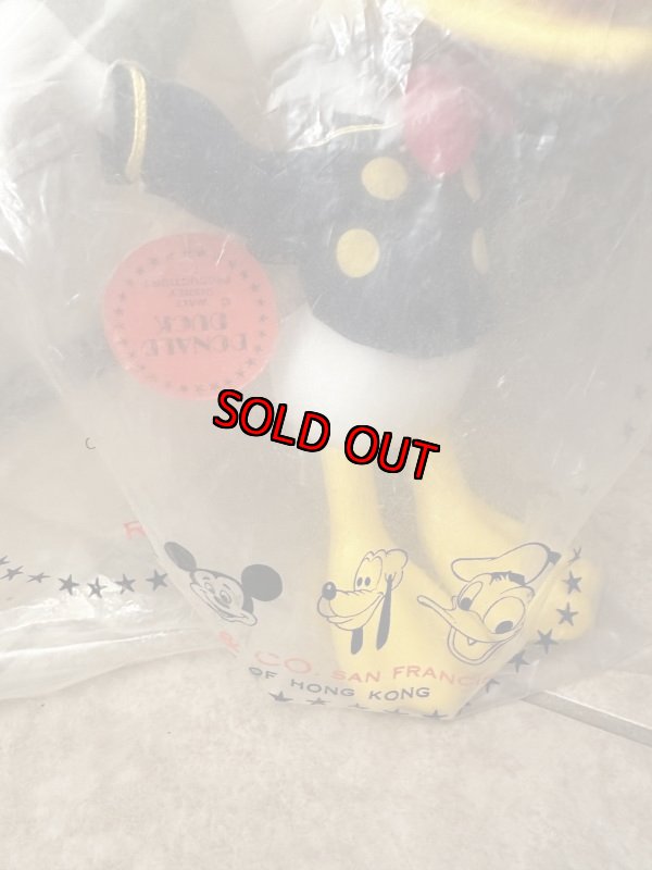 画像3: Disney DAKIN Donald Duck  Doll With Bag 70‘s / ディズニーのDakin社　袋入り、タグ付きのドナルドダック　ドール　フィギュア (3)