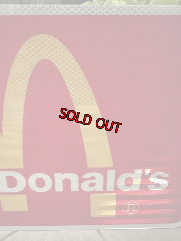 画像3: McDonald’s highway Roadside sign / マクドナルドのハイウェイ ロードサイドサイン、高速道路　看板 (3)