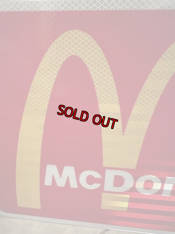 画像2: McDonald’s highway Roadside sign / マクドナルドのハイウェイ ロードサイドサイン、高速道路　看板 (2)