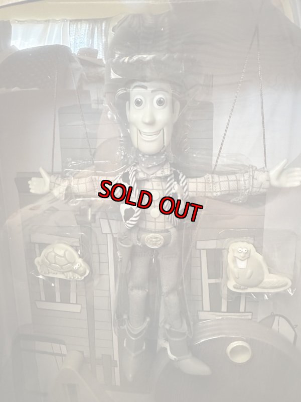 画像5: Disney Pixar Toy Story  Budtone Woody roundup Puppet  / ディズニー　トイストーリー　ウッディ　箱入りマリオネット　 (5)