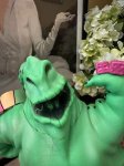 画像2: Disneyland OOGIE BOOGIE Green popcorn bucket / ディズニーランド　ナイトメアビフォアクリスマス　ウギーブギー　グリーン　ポップコーン　バケット　バケツ　 (2)