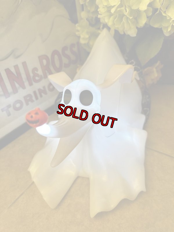 画像11: Disneyland Zero lighted up popcorn bucket / ディズニーランド　ナイトメアビフォアクリスマス　ゼロ　白い犬　ポップコーン　バケット　バケツ　 (11)