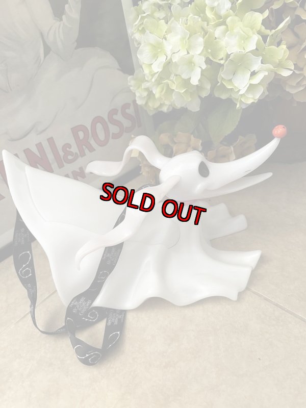 画像1: Disneyland Zero lighted up popcorn bucket / ディズニーランド　ナイトメアビフォアクリスマス　ゼロ　白い犬　ポップコーン　バケット　バケツ　 (1)