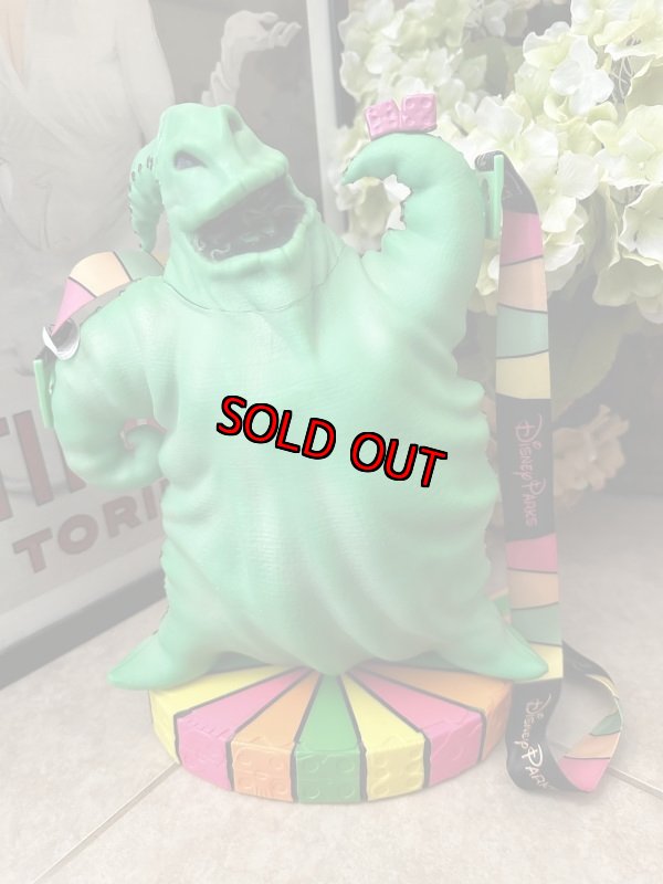 画像1: Disneyland OOGIE BOOGIE Green popcorn bucket / ディズニーランド　ナイトメアビフォアクリスマス　ウギーブギー　グリーン　ポップコーン　バケット　バケツ　 (1)