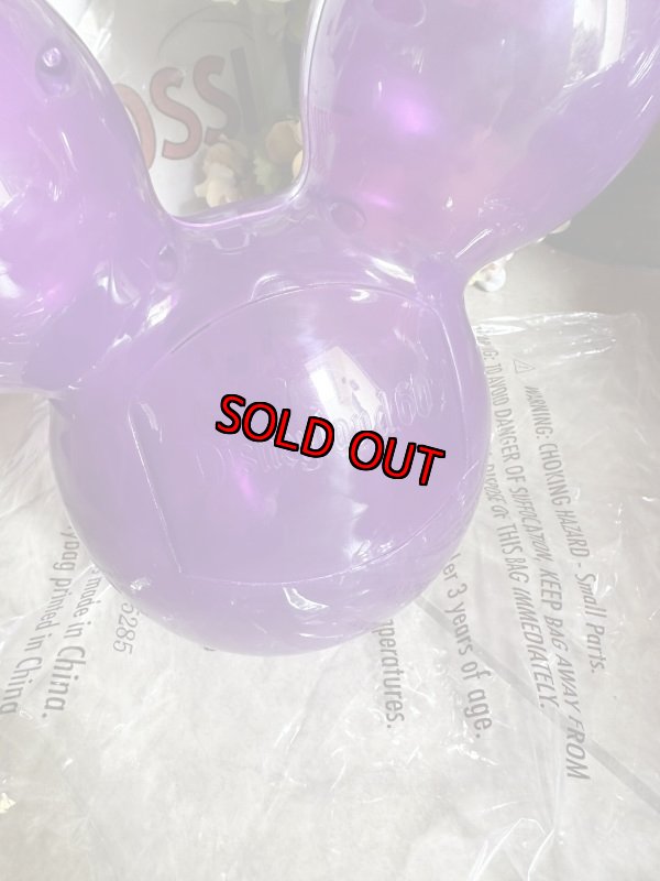 画像6: Disneyland 60th anniversary purple Mickey balloon popcorn bucket / ディズニーランド　60周年記念　パープル　ミッキーバルーン　ポップコーン　バケット　バケツ　 (6)