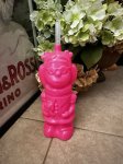 画像1: Dairy Queen Dennis The Menace Pink Margaret Drink Bottle  / ディリークィーン　デニス　ザ　メナス　ドリンクボトル　ピンク　マーガレット (1)