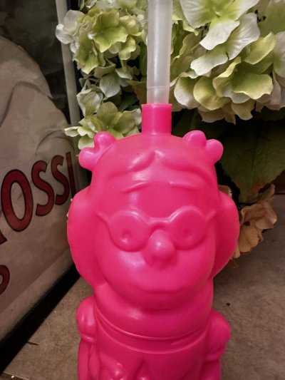 画像1: Dairy Queen Dennis The Menace Pink Margaret Drink Bottle  / ディリークィーン　デニス　ザ　メナス　ドリンクボトル　ピンク　マーガレット