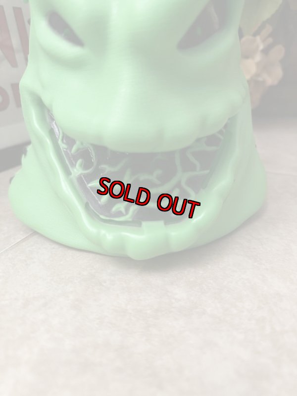 画像3: Disneyland OOGIE BOOGIE Face Green popcorn bucket / ディズニーランド　ナイトメアビフォアクリスマス　フェイス　ウギーブギー　グリーン　ポップコーン　バケット　バケツ　 (3)
