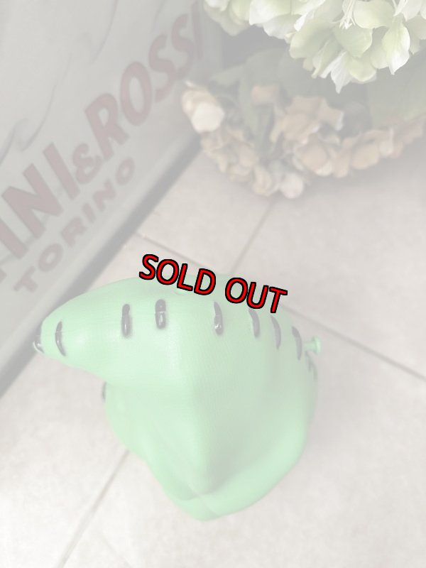 画像4: Disneyland OOGIE BOOGIE Face Green popcorn bucket / ディズニーランド　ナイトメアビフォアクリスマス　フェイス　ウギーブギー　グリーン　ポップコーン　バケット　バケツ　 (4)