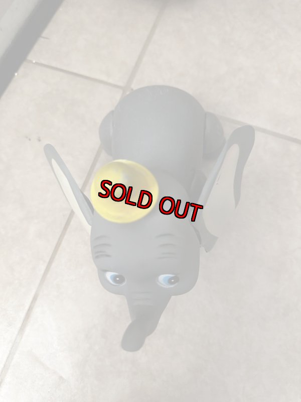 画像4: Disney DAKIN Dumbo Doll Gray 70‘s / ディズニーのDakin社　ダンボ　グレー　ドール　フィギュア (4)