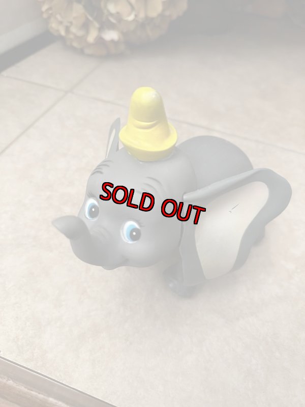 画像11: Disney DAKIN Dumbo Doll Gray 70‘s / ディズニーのDakin社　ダンボ　グレー　ドール　フィギュア (11)