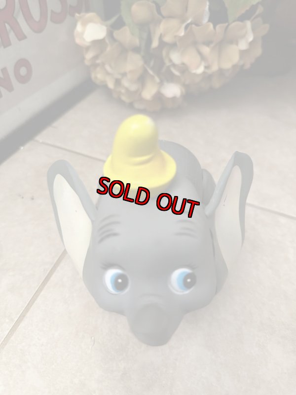画像2: Disney DAKIN Dumbo Doll Gray 70‘s / ディズニーのDakin社　ダンボ　グレー　ドール　フィギュア (2)