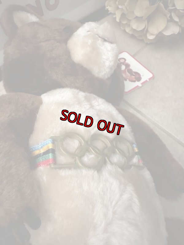 画像10: Olympic Misha Dakin  Plush Doll with tag 1979 (D) / オリンピックのソ連マスコット、ミーシャ　タグ付き　(Mサイズ)ぬいぐるみ　 (10)