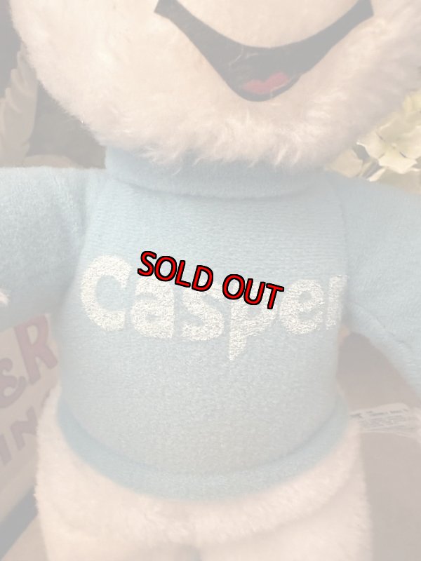 画像4: Casper Knickerbocker blue shirt & hat Plush Doll   / キャスパー　ニッカーボッカー　薄いブルー帽子と洋服　ぬいぐるみ　人形 (4)
