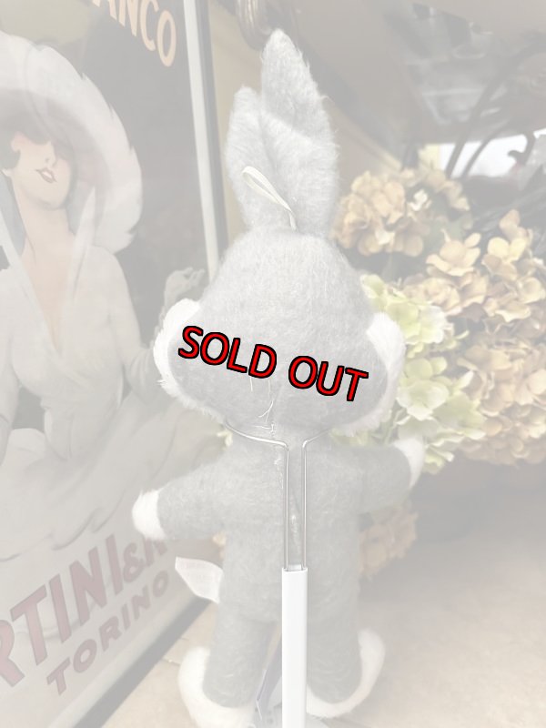 画像7: Looney Tunes Bugs Bunny Plush Doll Mighty Star / ルーニーチューンズ バックスバニー ぬいぐるみ マイティスター 1971年 (7)