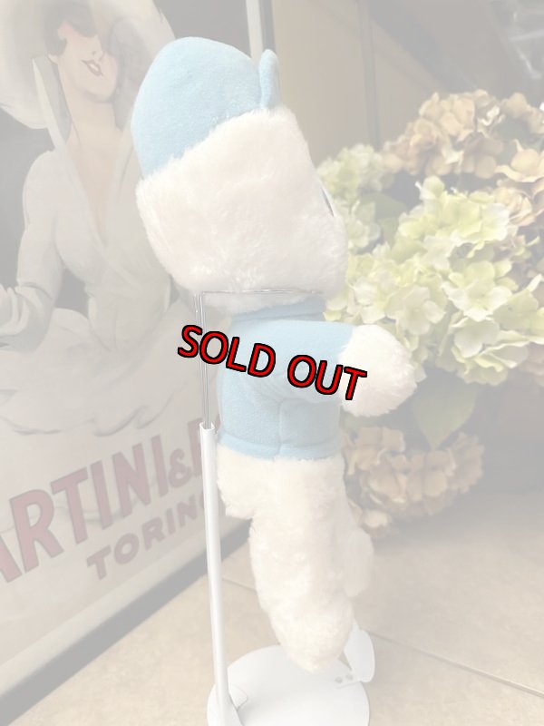 画像8: Casper Knickerbocker blue shirt & hat Plush Doll   / キャスパー　ニッカーボッカー　薄いブルー帽子と洋服　ぬいぐるみ　人形 (8)