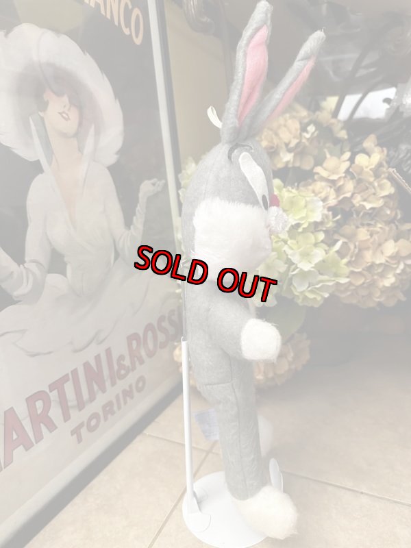 画像8: Looney Tunes Bugs Bunny Plush Doll Mighty Star / ルーニーチューンズ バックスバニー ぬいぐるみ マイティスター 1971年 (8)