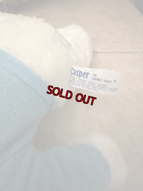 画像9: Casper Knickerbocker blue shirt & hat Plush Doll   / キャスパー　ニッカーボッカー　薄いブルー帽子と洋服　ぬいぐるみ　人形 (9)