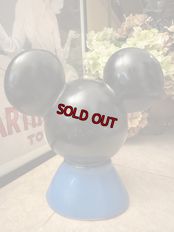 画像7: Disney Mickey Mouse plastic Face coin bank 1971 / ディズニーのミッキーマウス　プラスチック製　フェイス貯金箱 (7)