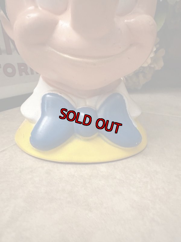 画像3: Disney Pinocchio plastic Face coin bank 1971 / ディズニーのピノキオ、プラスチック製　フェイス貯金箱 (3)