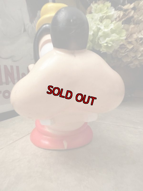 画像3: Disney Goofy plastic Face coin bank 1971 / ディズニーのグーフィー、プラスチック製　フェイス貯金箱 (3)