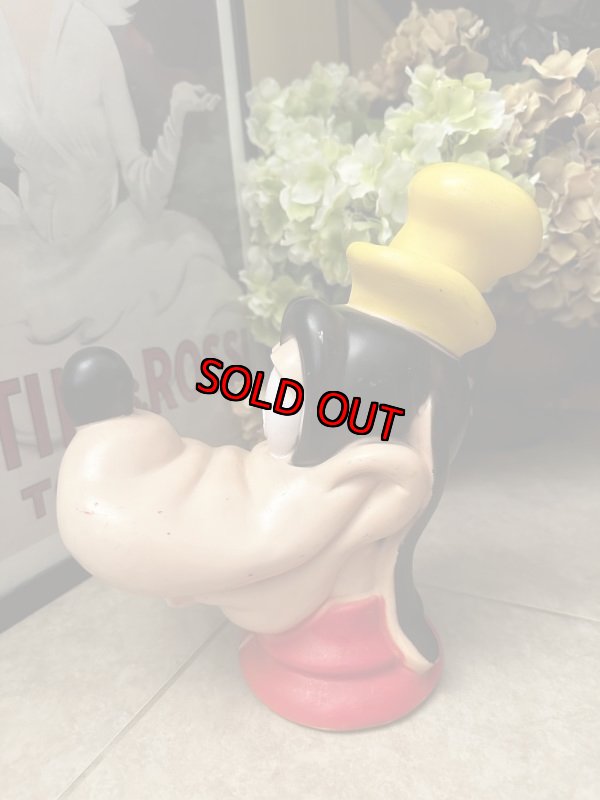 画像5: Disney Goofy plastic Face coin bank 1971 / ディズニーのグーフィー、プラスチック製　フェイス貯金箱 (5)