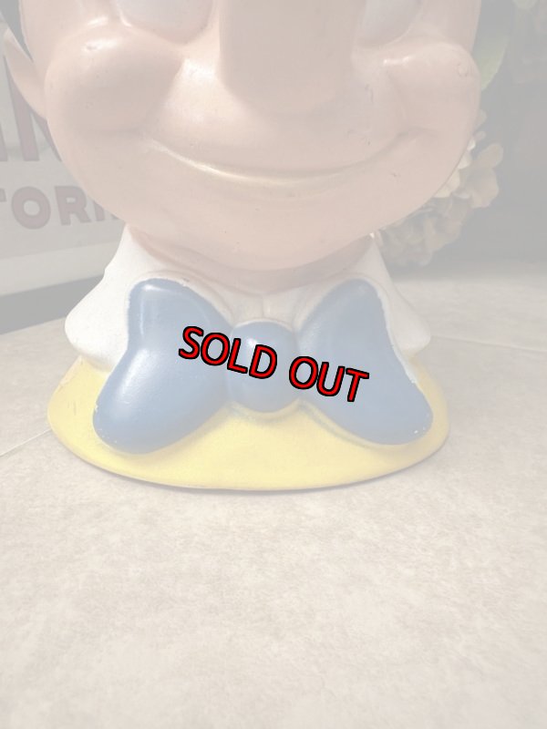 画像4: Disney Pinocchio plastic Face coin bank 1971 / ディズニーのピノキオ、プラスチック製　フェイス貯金箱 (4)