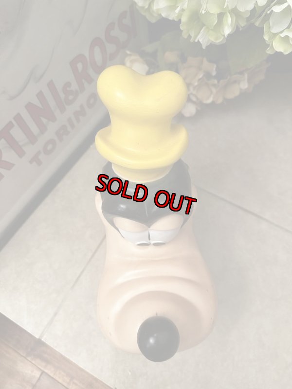 画像4: Disney Goofy plastic Face coin bank 1971 / ディズニーのグーフィー、プラスチック製　フェイス貯金箱 (4)